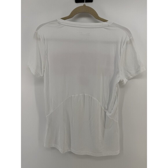 Wisconsin Badgers Under Armour Short Sleeve Shirt Men's White track and field S - Picture 2 of 8